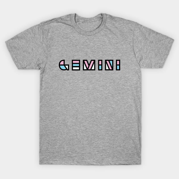 Gemini T-Shirt by gnomeapple